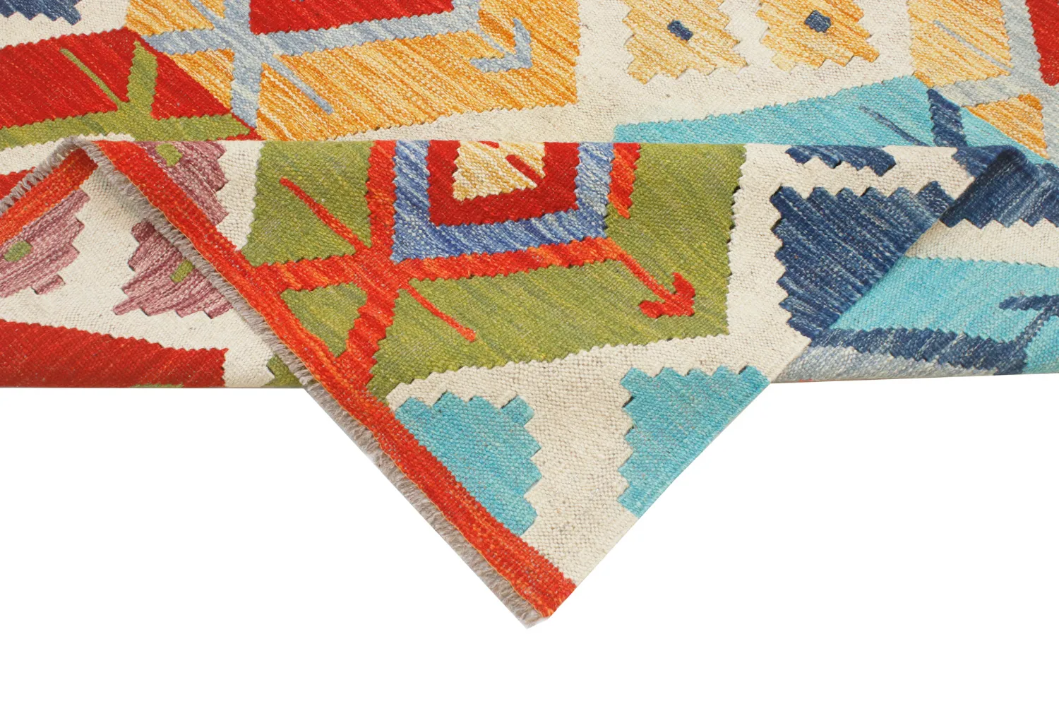 Keleti Szőnyeg - Vegi Kelim Hand Woven - 114 x 172 cm