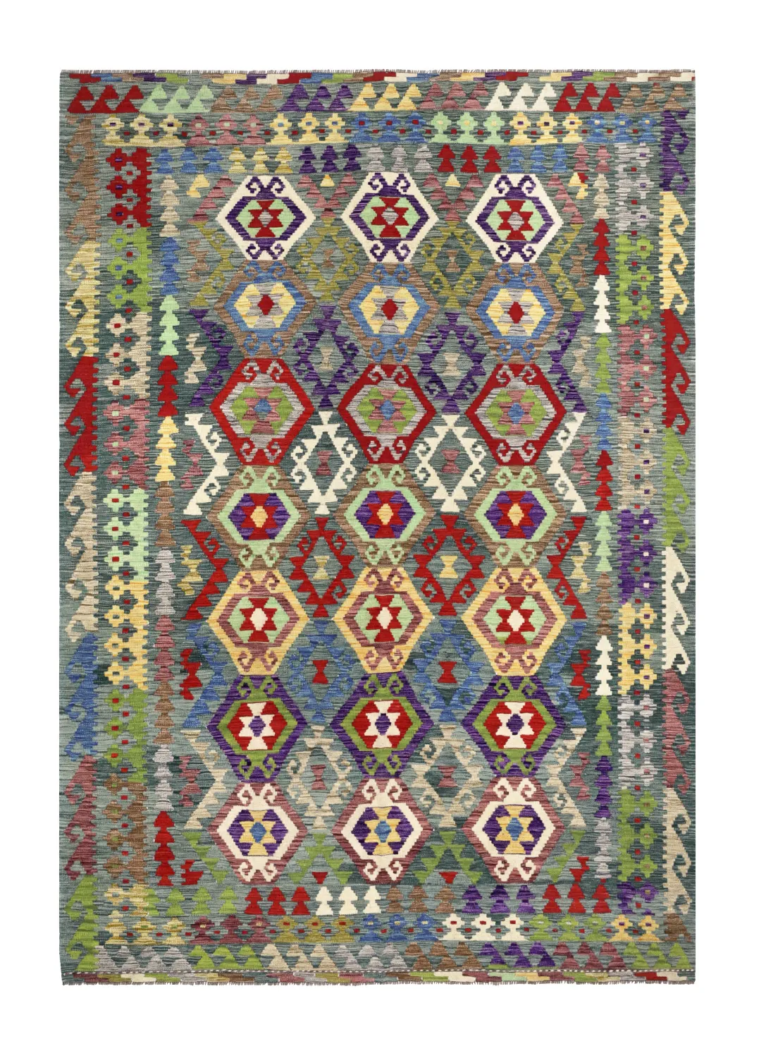 Keleti Szőnyeg - Vegi Kelim Hand Woven - 199 x 290 cm