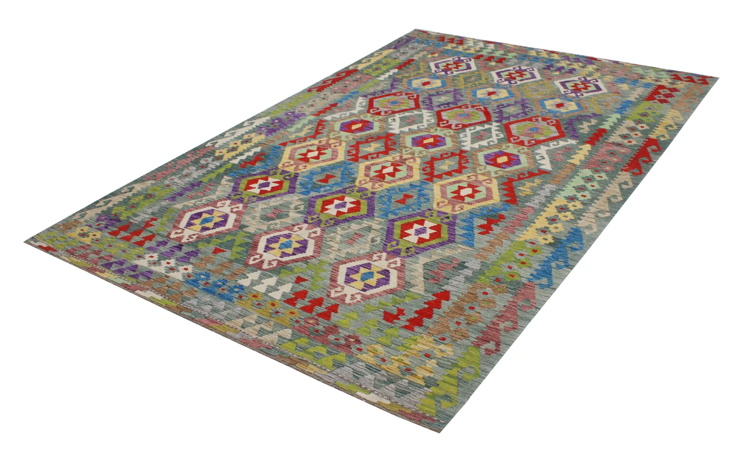 Keleti Szőnyeg - Vegi Kelim Hand Woven - 199 x 290 cm
