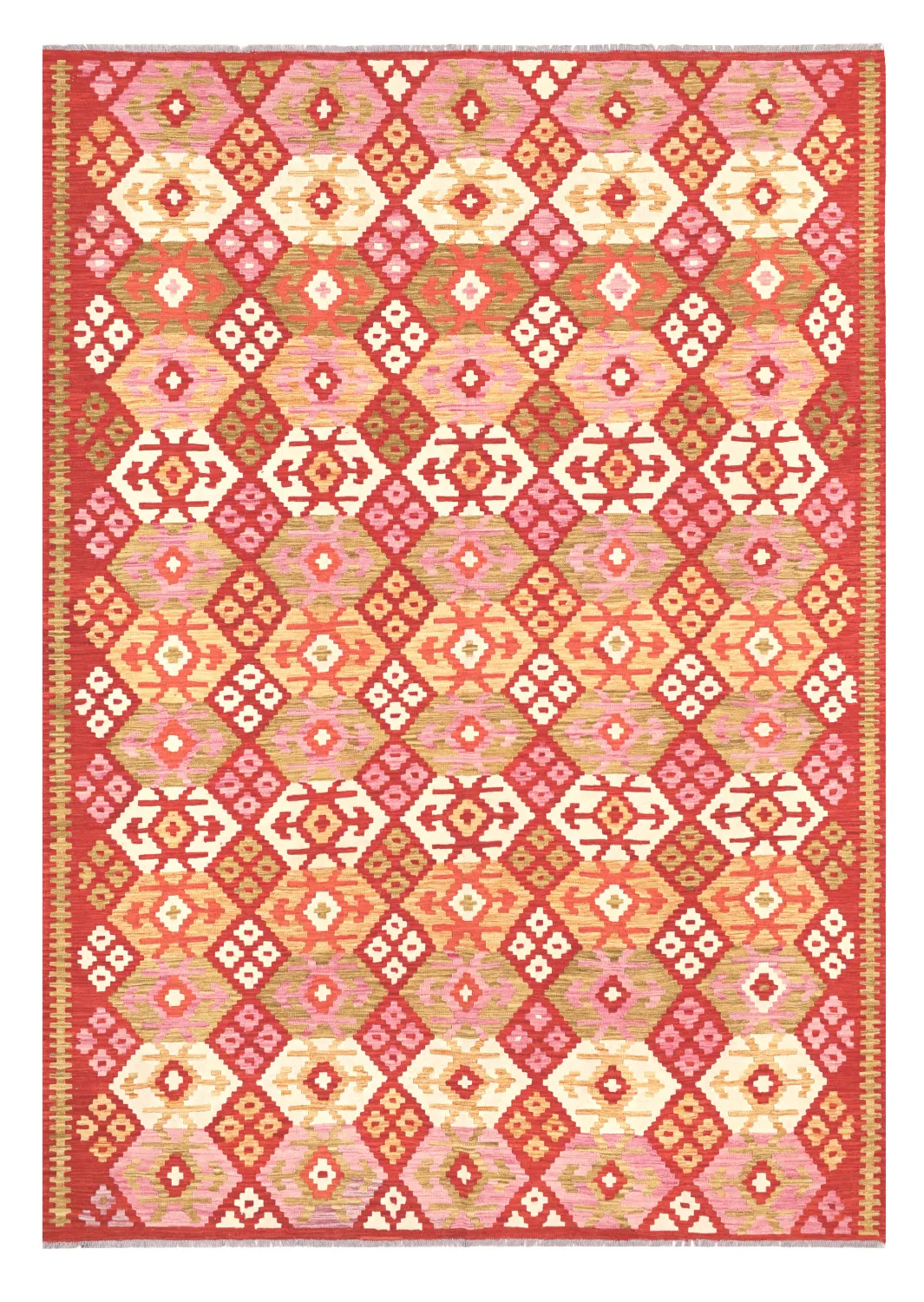 Keleti Szőnyeg - Vegi Kelim Hand Woven - 207 x 294 cm