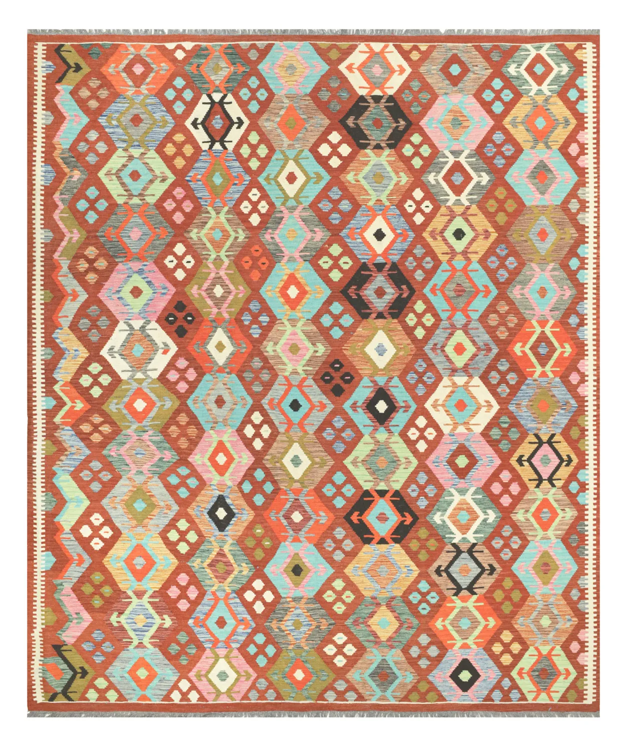 Keleti Szőnyeg - Vegi Kelim Hand Woven - 253 x 295 cm
