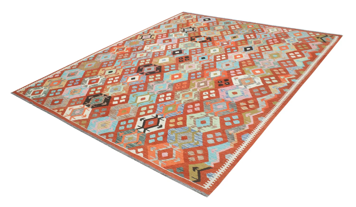 Keleti Szőnyeg - Vegi Kelim Hand Woven - 253 x 295 cm