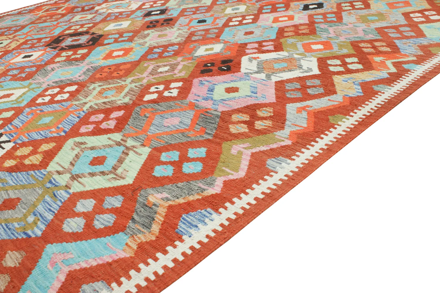 Keleti Szőnyeg - Vegi Kelim Hand Woven - 253 x 295 cm
