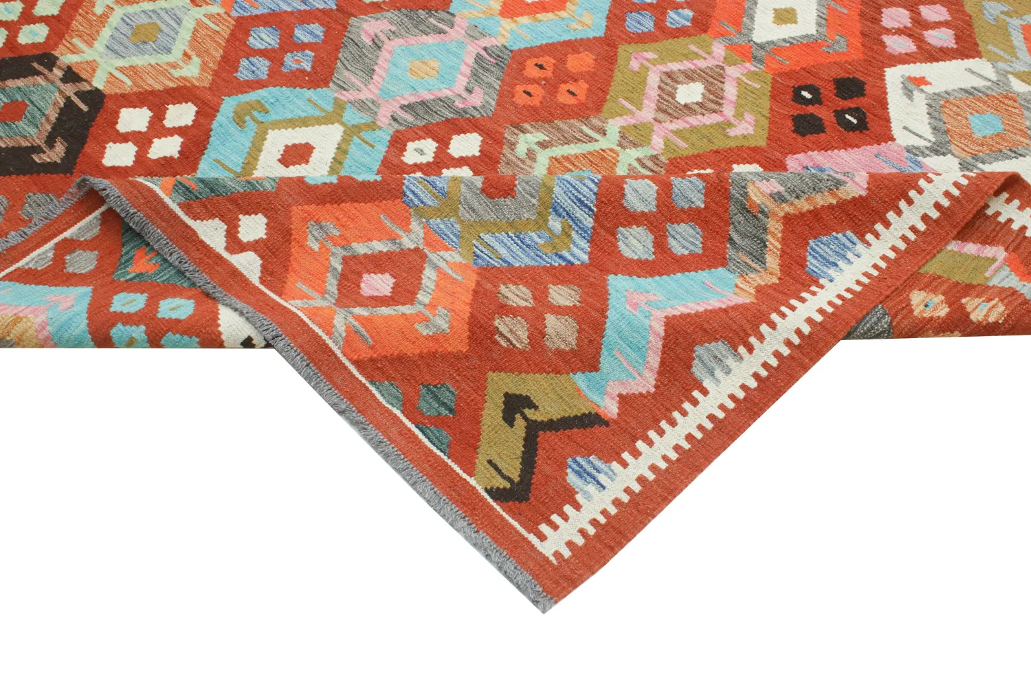 Keleti Szőnyeg - Vegi Kelim Hand Woven - 253 x 295 cm