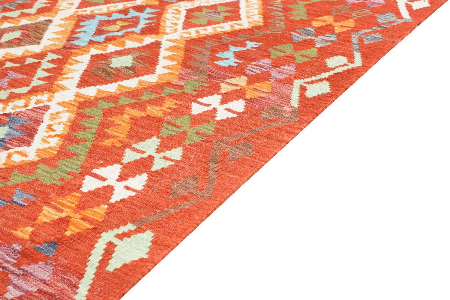 Keleti Szőnyeg - Vegi Kelim Hand Woven - 130 x 176 cm