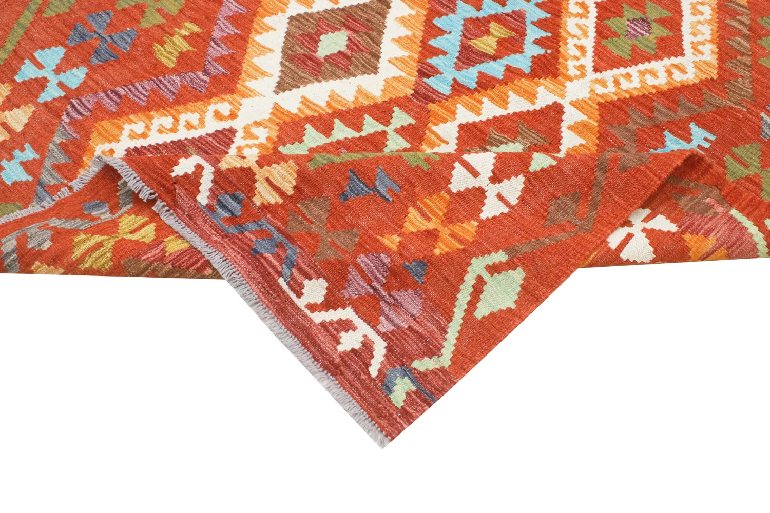Keleti Szőnyeg - Vegi Kelim Hand Woven - 130 x 176 cm