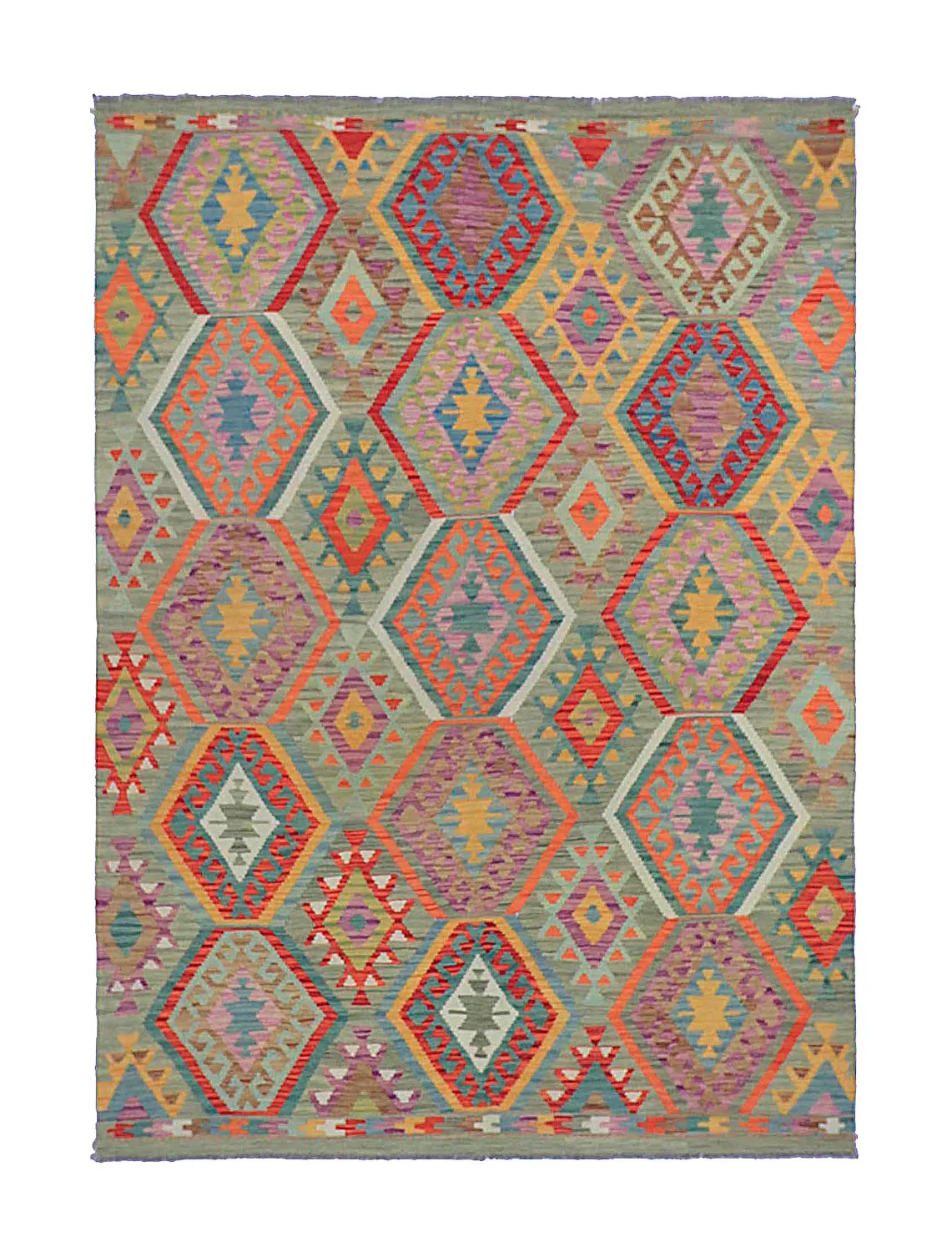 Keleti Szőnyeg - Vegi Kelim Hand Woven - 178 x 248 cm