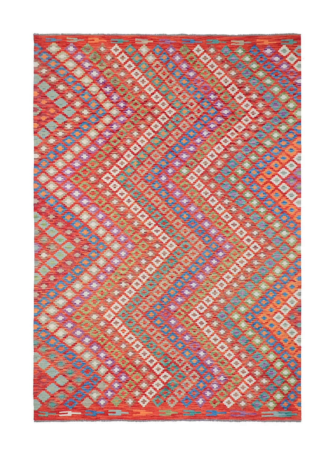 Keleti Szőnyeg - Vegi Kelim Hand Woven - 207 x 301 cm