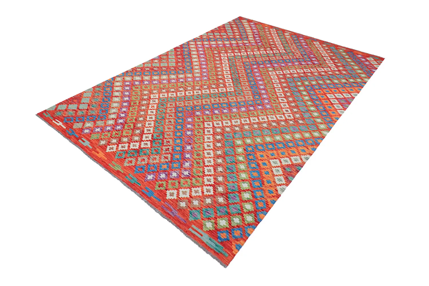 Keleti Szőnyeg - Vegi Kelim Hand Woven - 207 x 301 cm