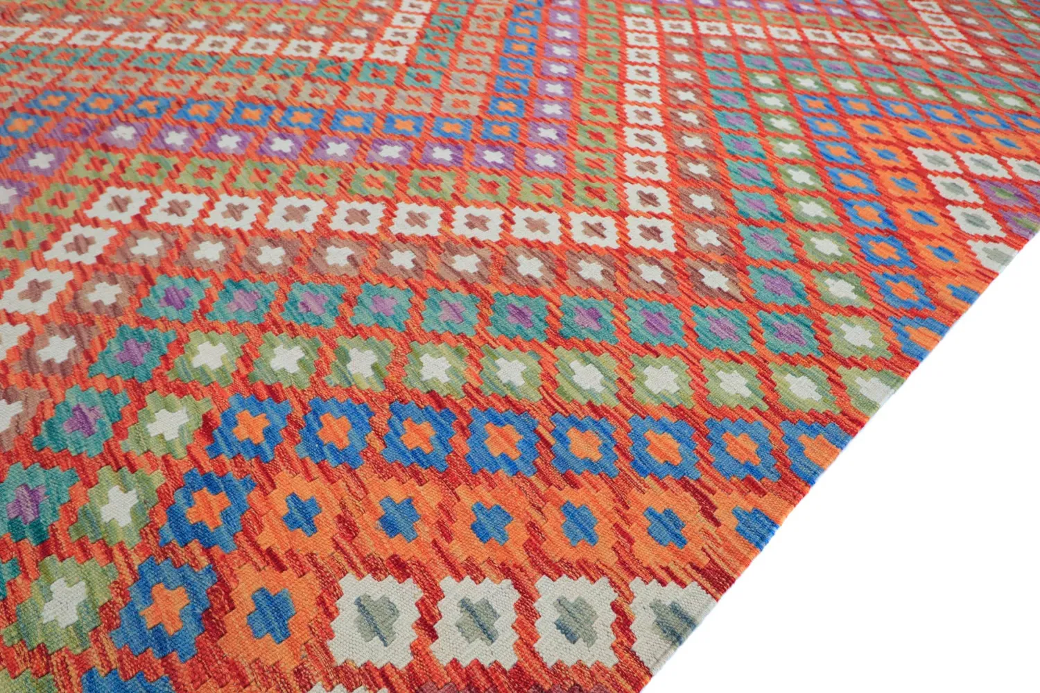 Keleti Szőnyeg - Vegi Kelim Hand Woven - 207 x 301 cm
