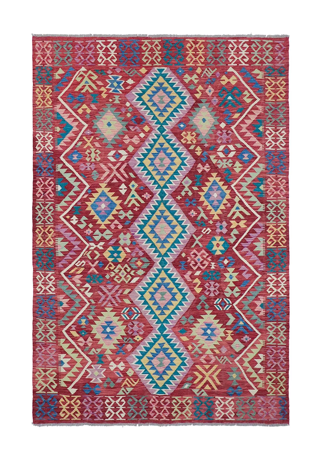 Keleti Szőnyeg - Vegi Kelim Hand Woven - 161 x 243 cm