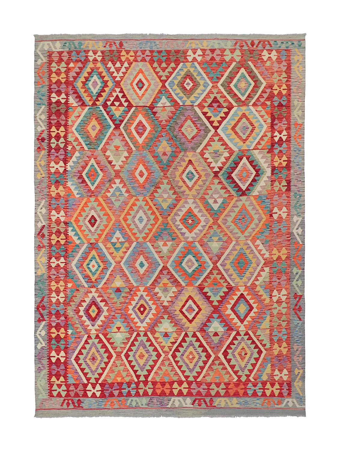 Keleti Szőnyeg - Vegi Kelim Hand Woven - 200 x 286 cm