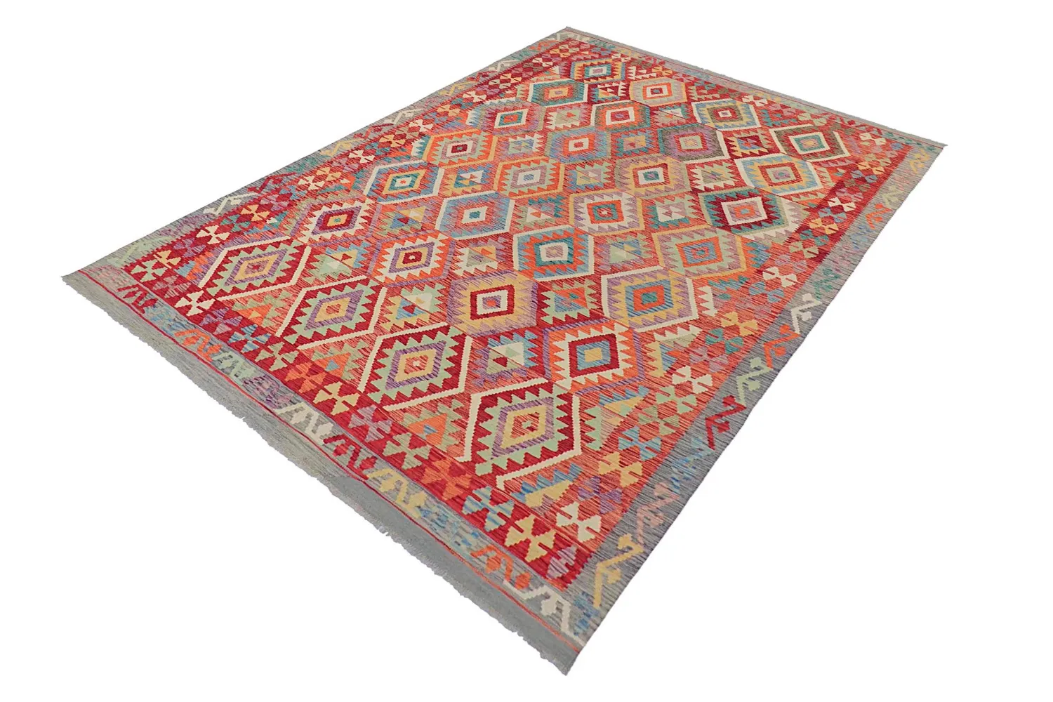 Keleti Szőnyeg - Vegi Kelim Hand Woven - 200 x 286 cm