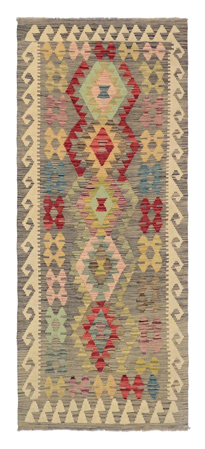 Keleti Szőnyeg - Vegi Kelim Hand Woven - 81 x 199 cm