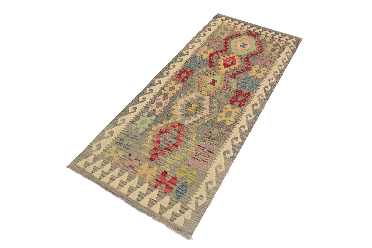 Keleti Szőnyeg - Vegi Kelim Hand Woven - 81 x 199 cm