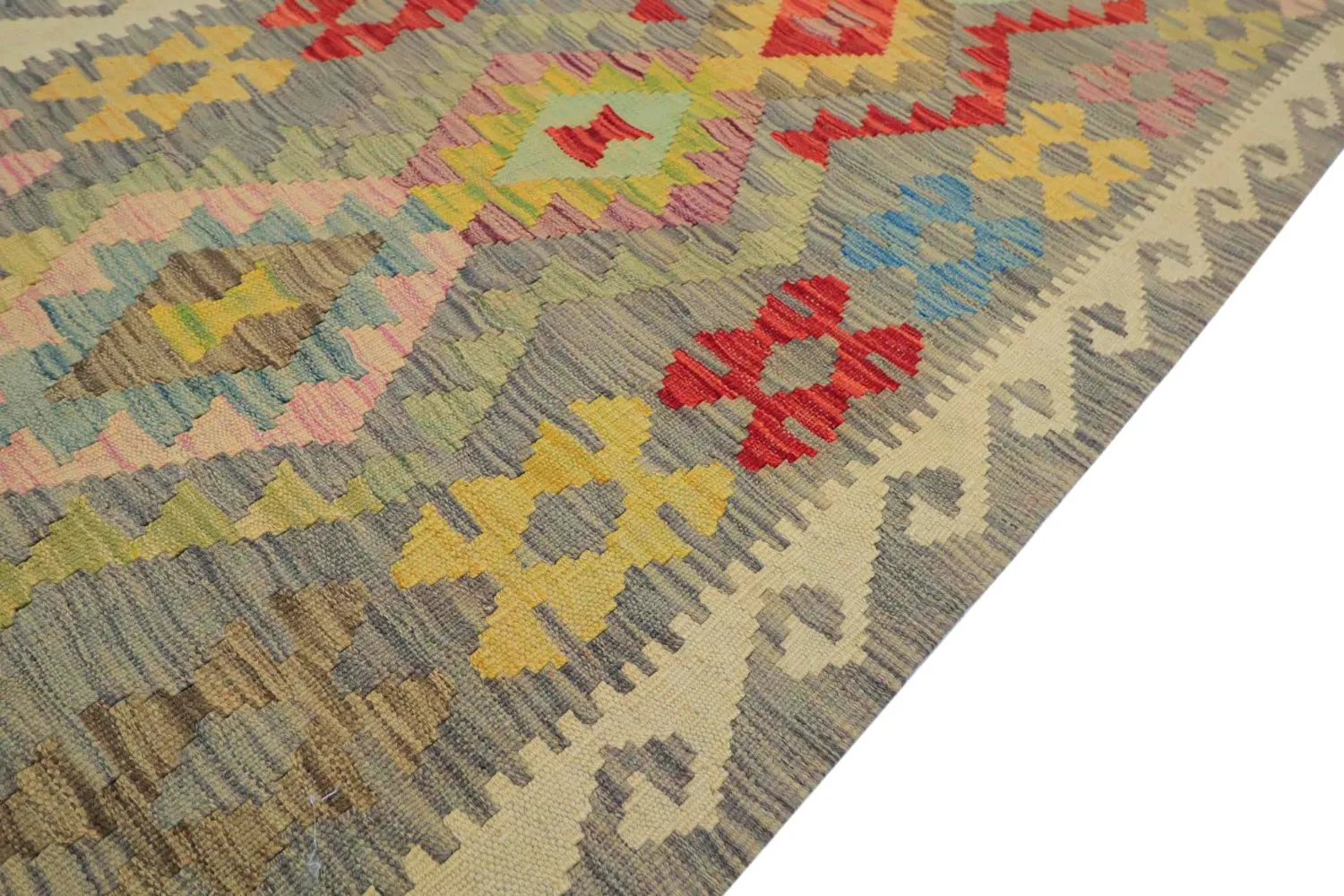 Keleti Szőnyeg - Vegi Kelim Hand Woven - 81 x 199 cm