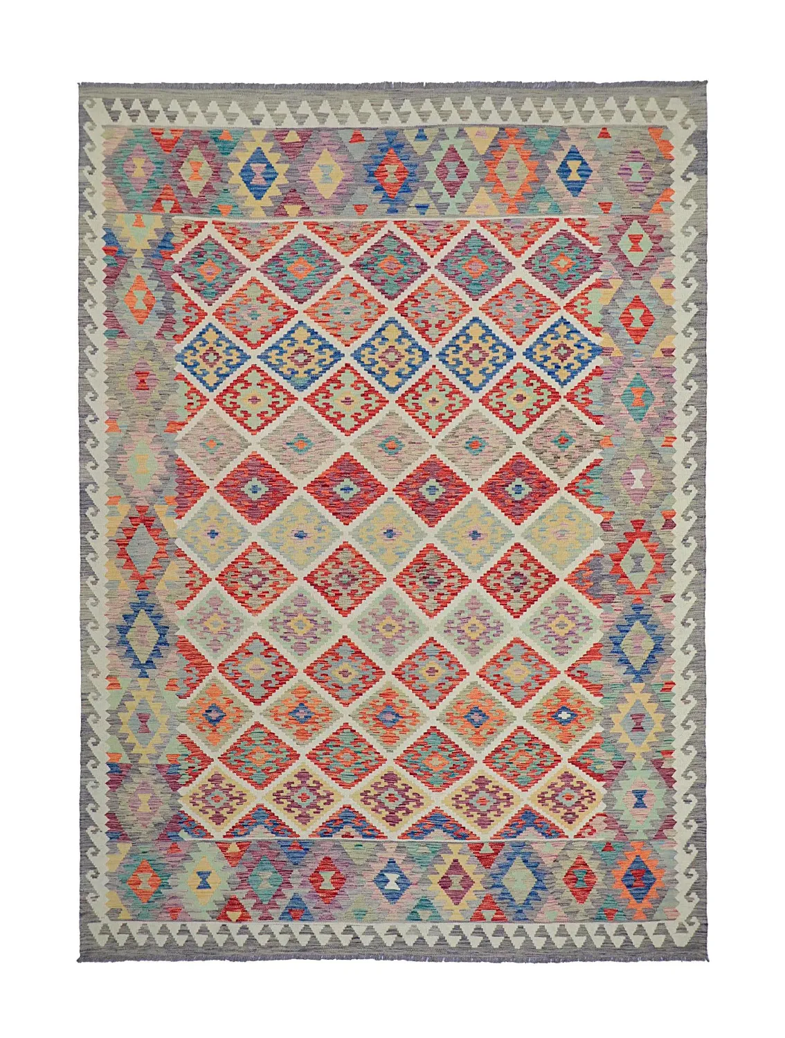 Keleti Szőnyeg - Vegi Kelim Hand Woven - 207 x 291 cm