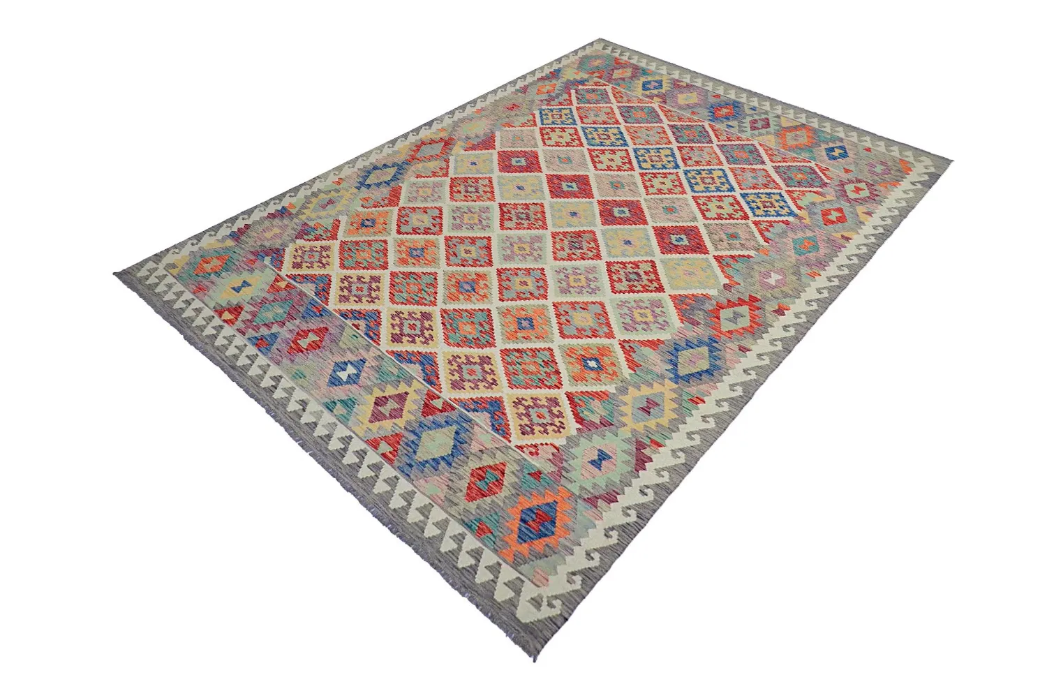 Keleti Szőnyeg - Vegi Kelim Hand Woven - 207 x 291 cm