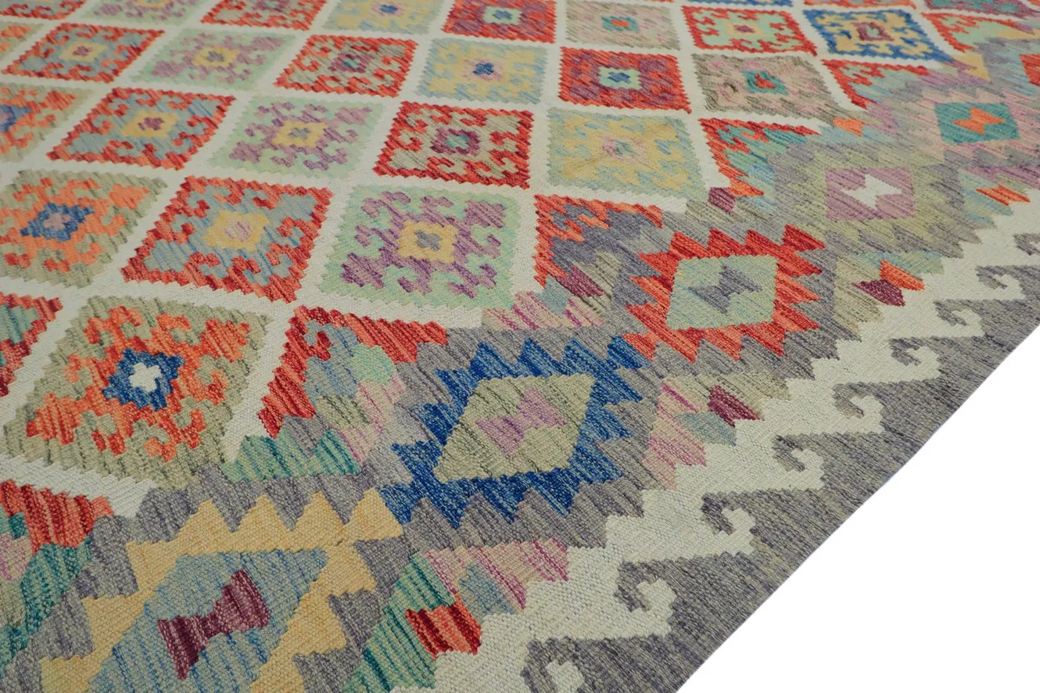 Keleti Szőnyeg - Vegi Kelim Hand Woven - 207 x 291 cm