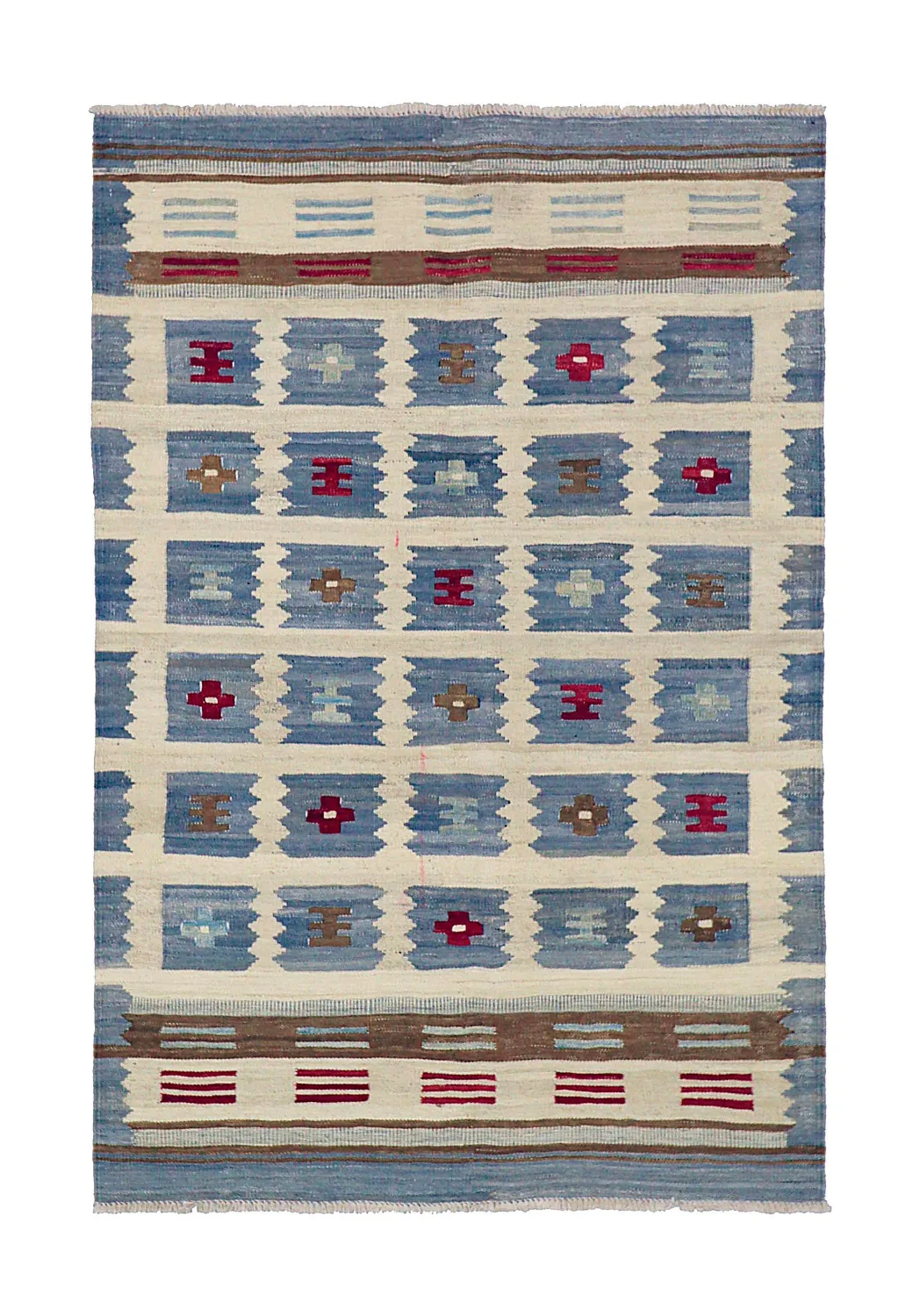 Keleti Szőnyeg - Vegi Kelim Hand Woven - 98 x 151 cm