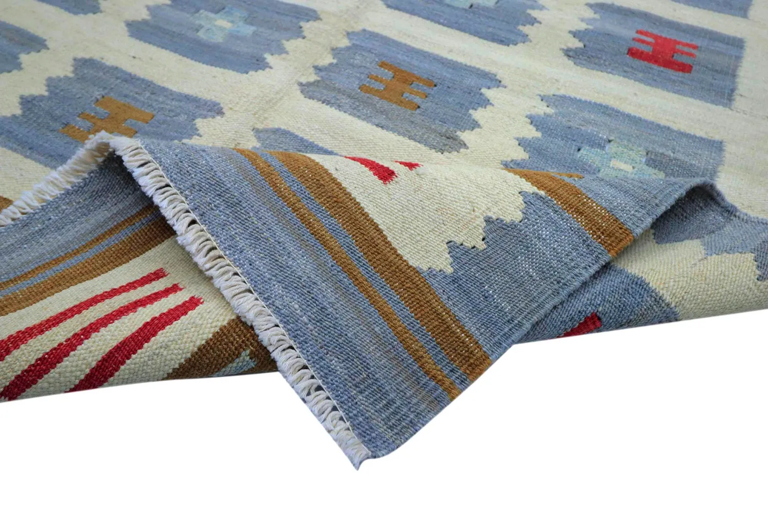 Keleti Szőnyeg - Vegi Kelim Hand Woven - 100 x 148 cm