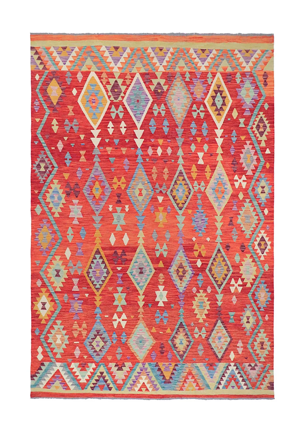 Keleti Szőnyeg - Vegi Kelim Hand Woven - 203 x 299 cm