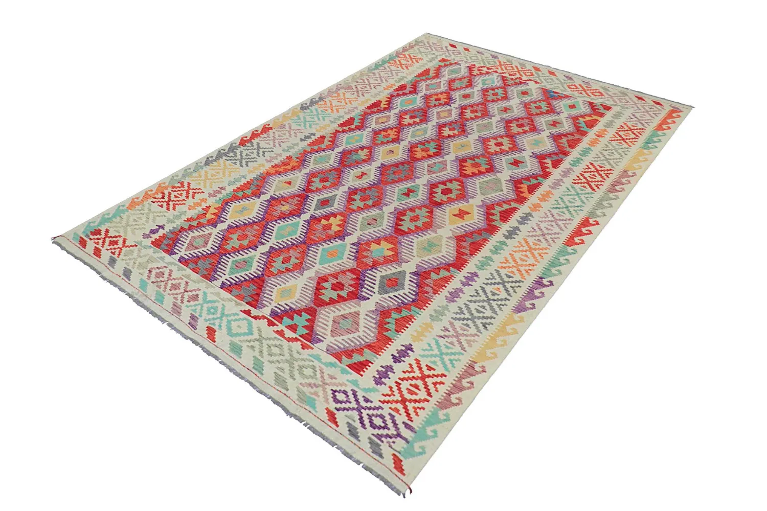 Keleti Szőnyeg - Vegi Kelim Hand Woven - 200 x 295 cm