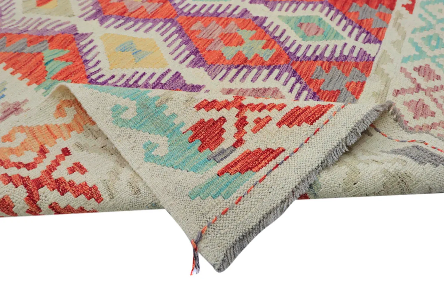 Keleti Szőnyeg - Vegi Kelim Hand Woven - 200 x 295 cm