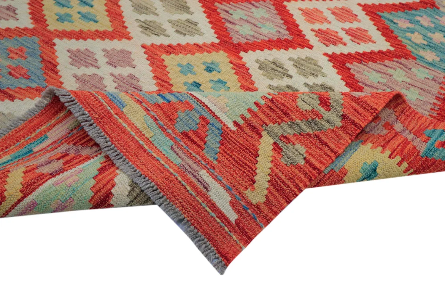 Keleti Szőnyeg - Vegi Kelim Hand Woven - 174 x 250 cm