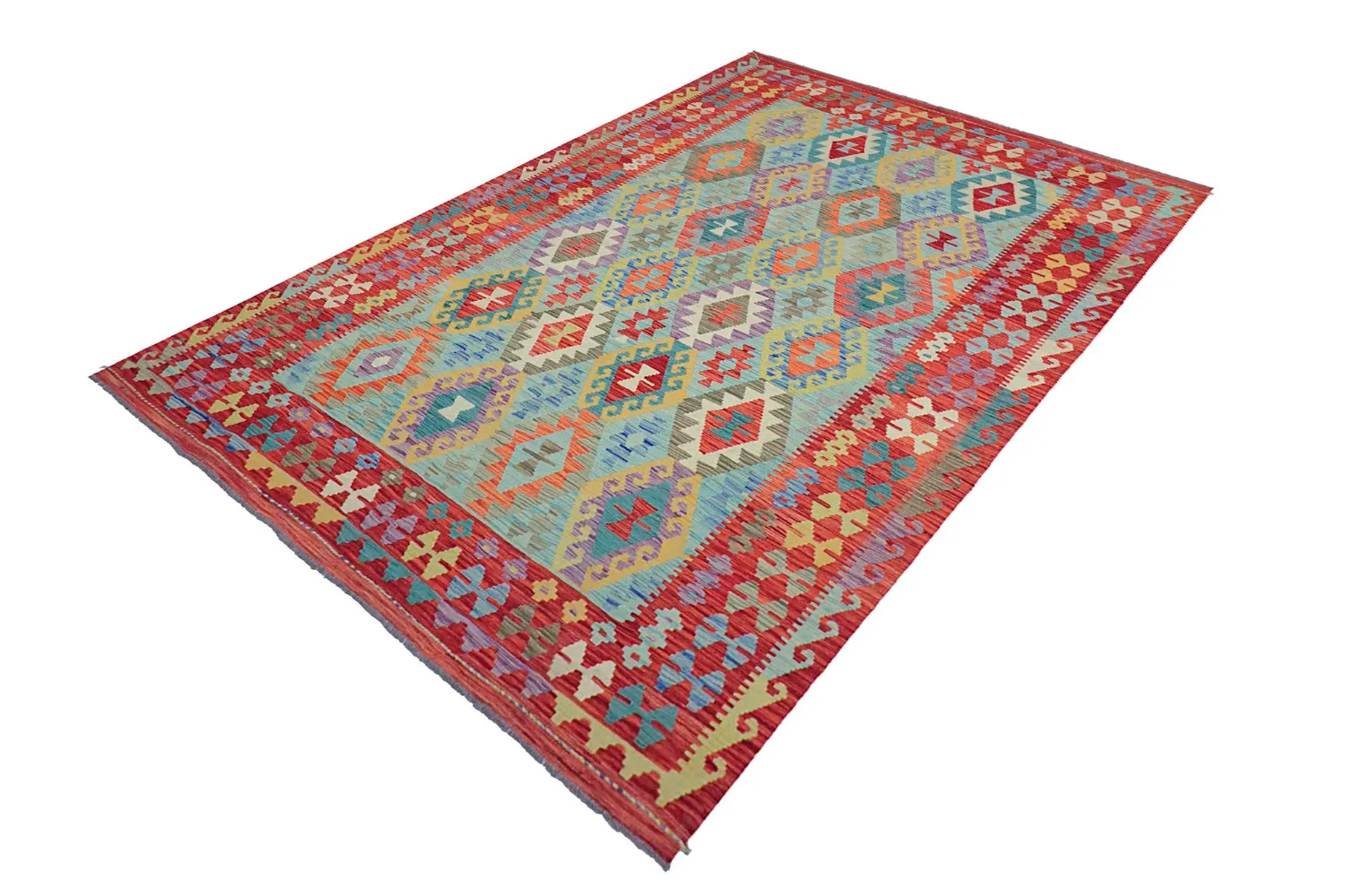 Keleti Szőnyeg - Vegi Kelim Hand Woven - 199 x 295 cm
