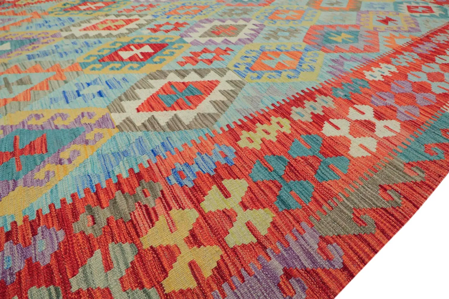 Keleti Szőnyeg - Vegi Kelim Hand Woven - 199 x 295 cm