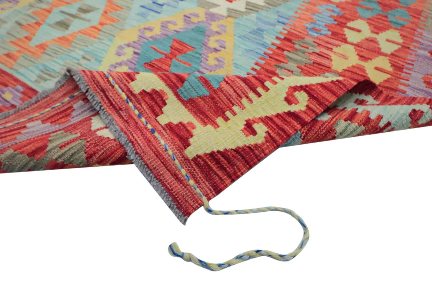 Keleti Szőnyeg - Vegi Kelim Hand Woven - 199 x 295 cm