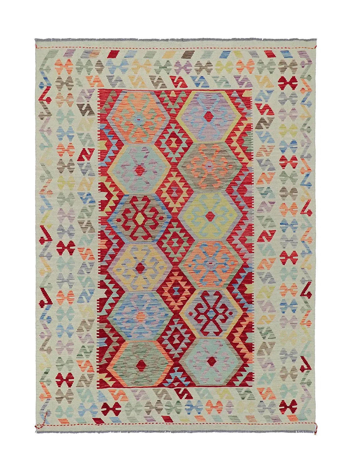 Keleti Szőnyeg - Vegi Kelim Hand Woven - 176 x 247 cm