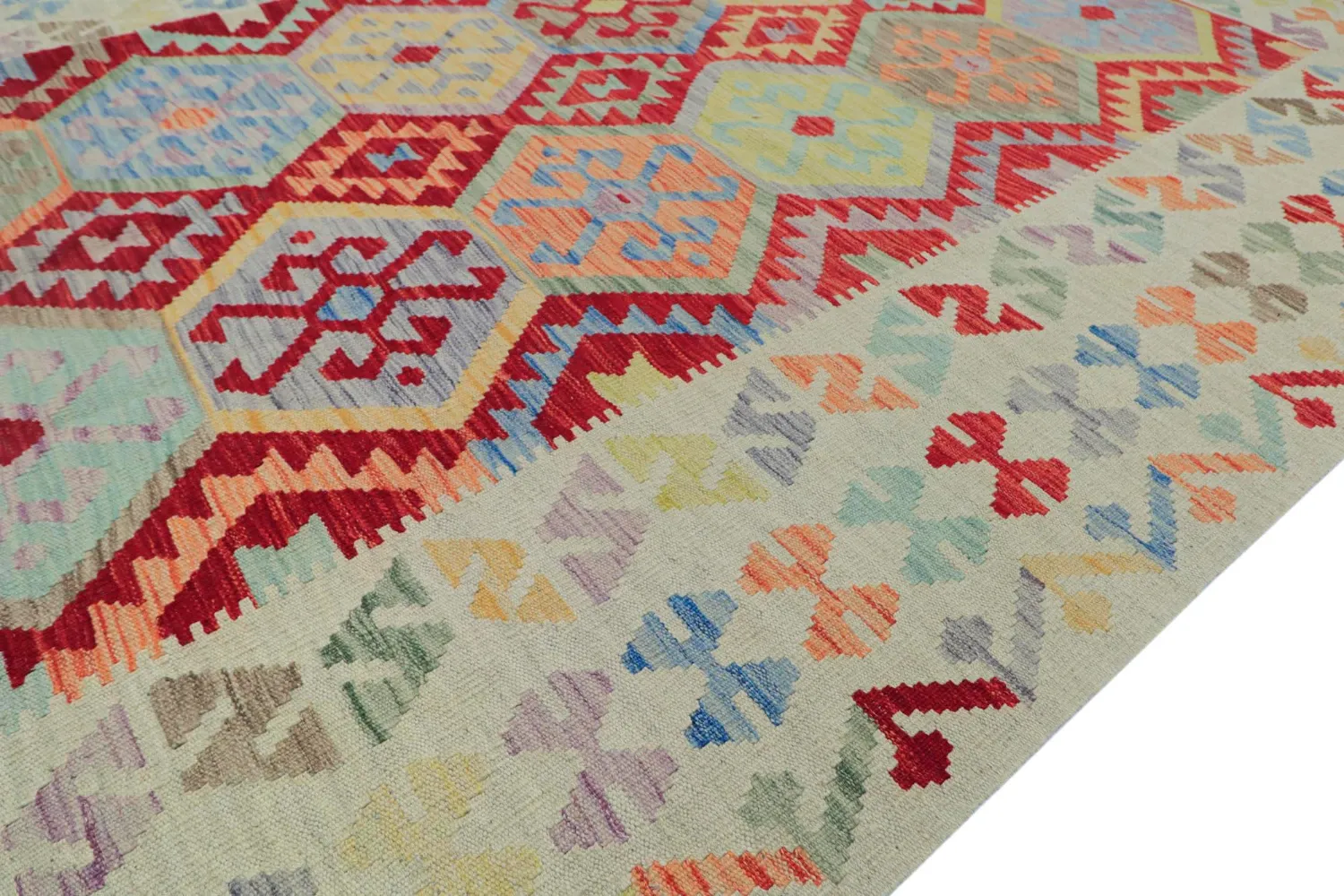 Keleti Szőnyeg - Vegi Kelim Hand Woven - 176 x 247 cm