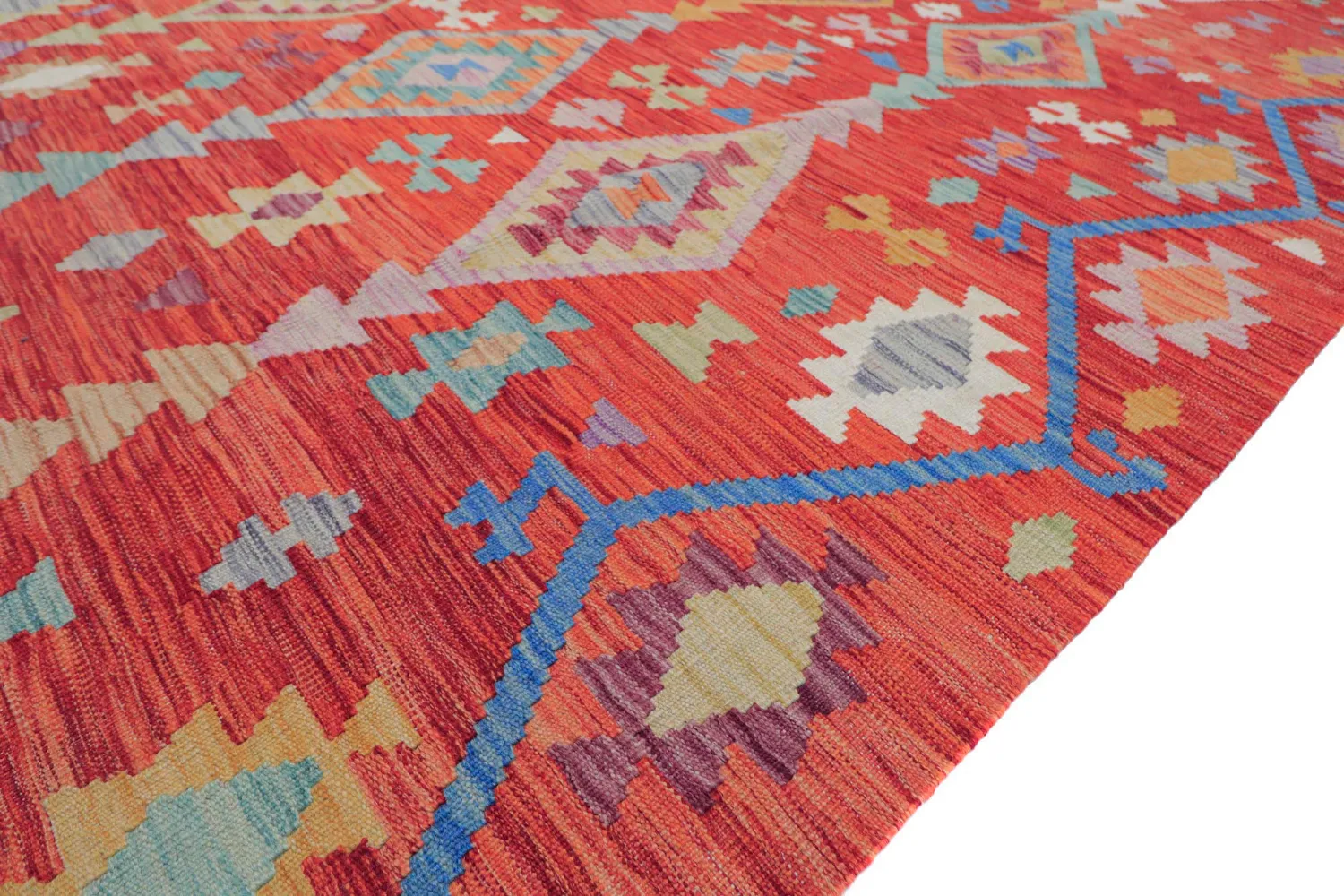 Keleti Szőnyeg - Vegi Kelim Hand Woven - 201 x 300 cm
