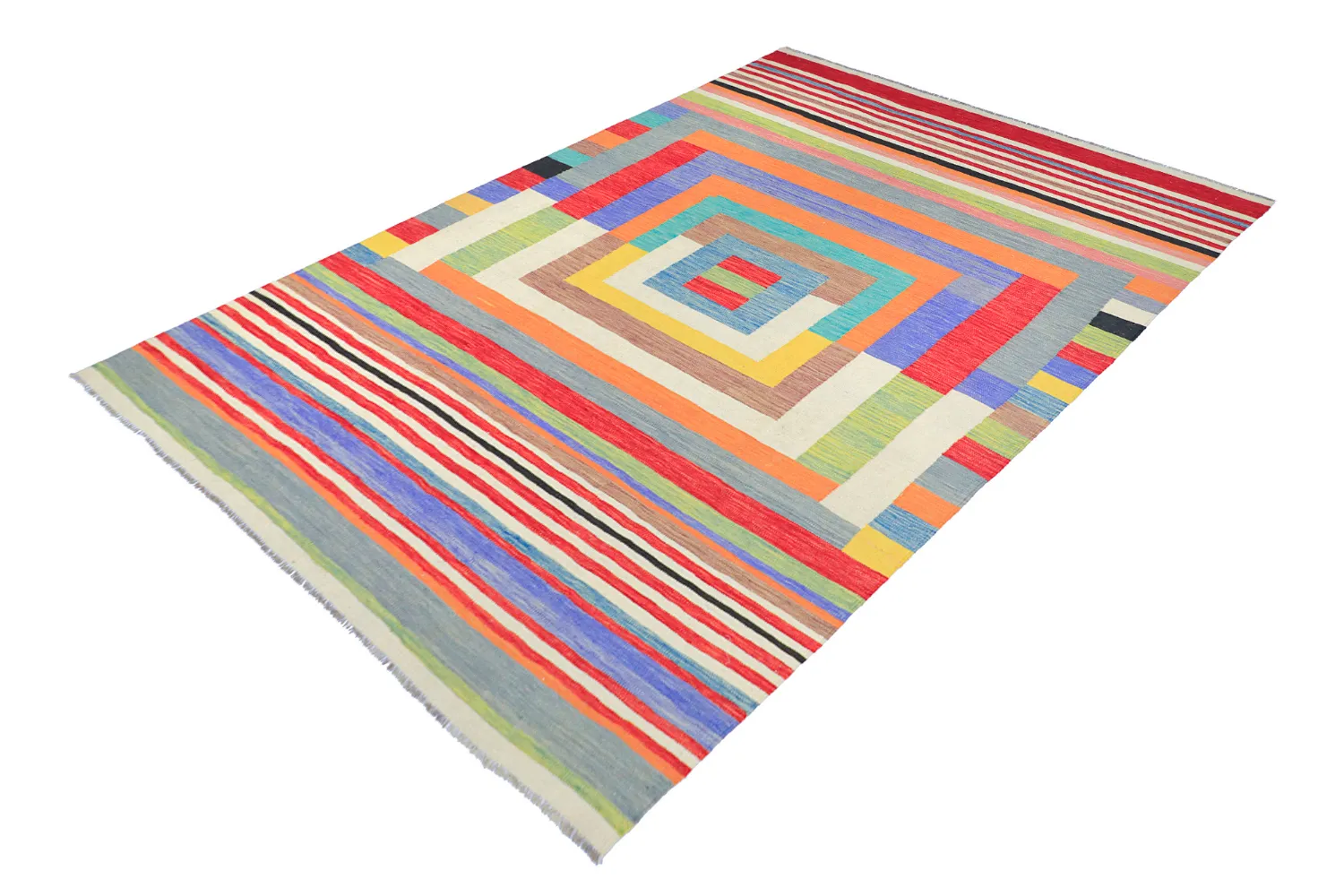 Keleti Szőnyeg - Kelim Hand Woven - 205 x 299 cm