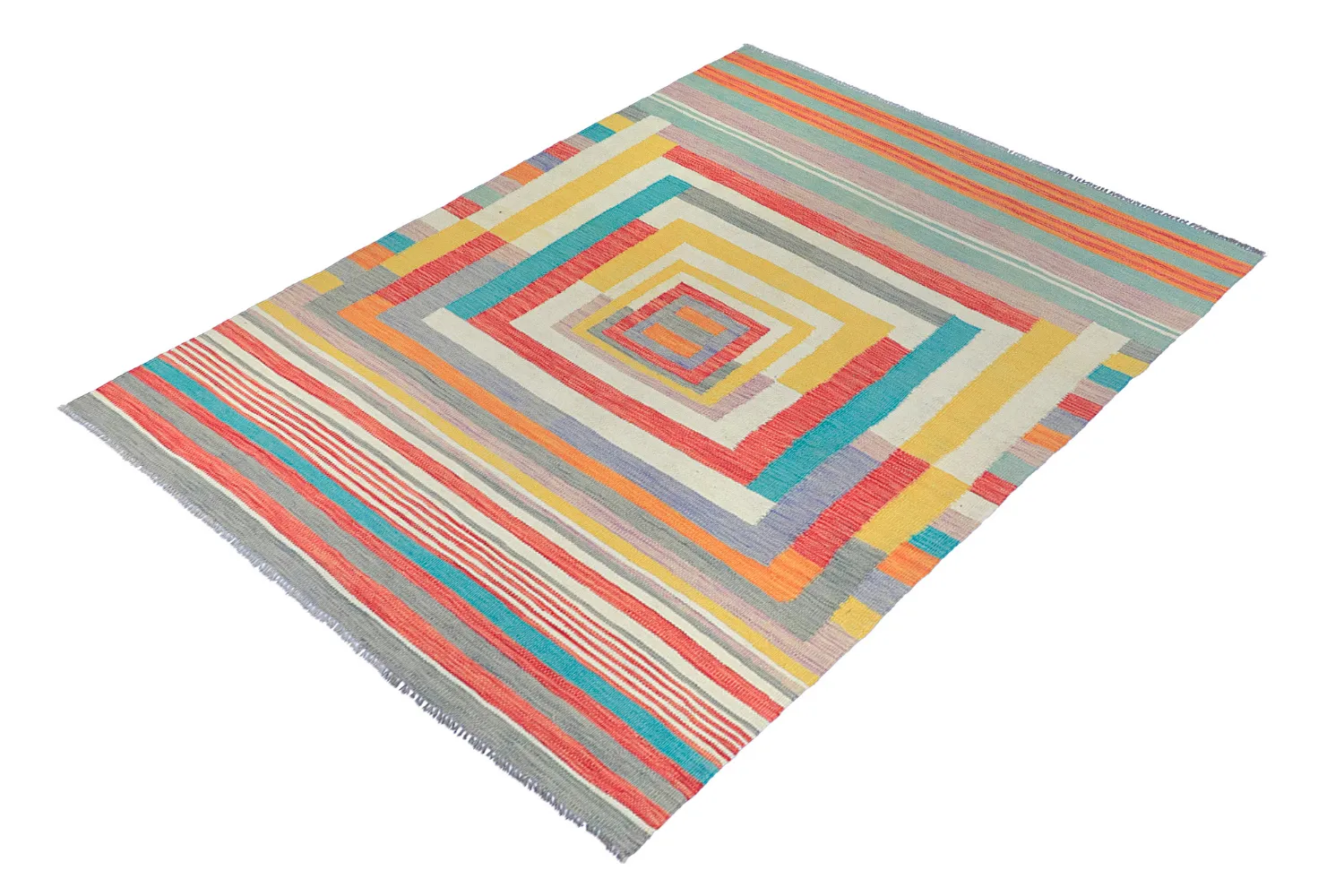 Keleti Szőnyeg - Kelim Hand Woven - 151 x 202 cm