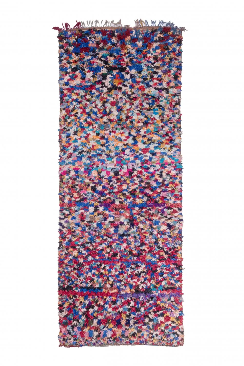 Marokkói Boucherouite szőnyeg 370 x 145 cm