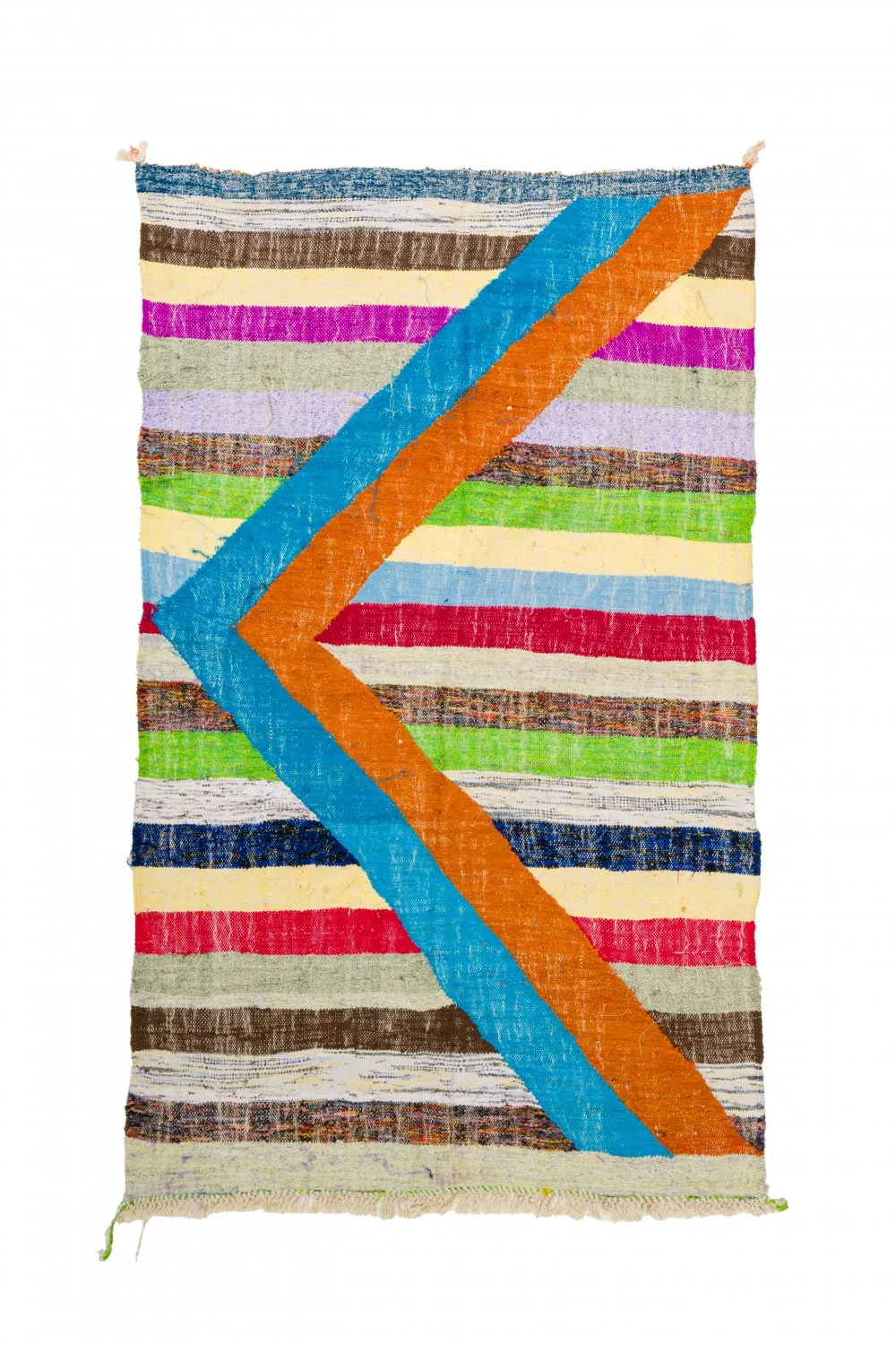 Marokkói Boucherouite szőnyeg 125 x 215 cm