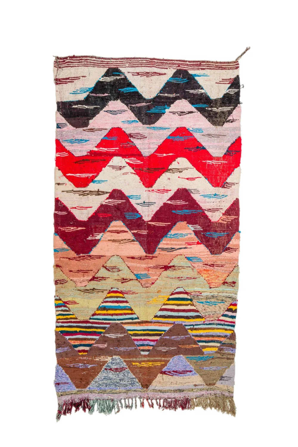 Marokkói Boucherouite szőnyeg 160 x 295 cm