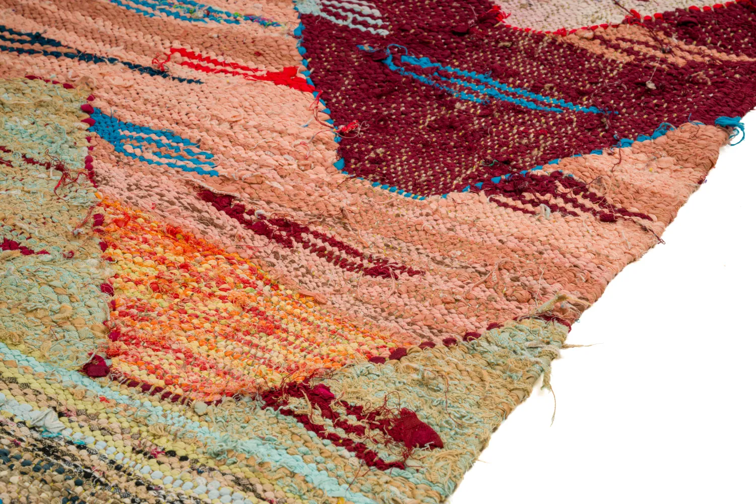 Marokkói Boucherouite szőnyeg 160 x 295 cm