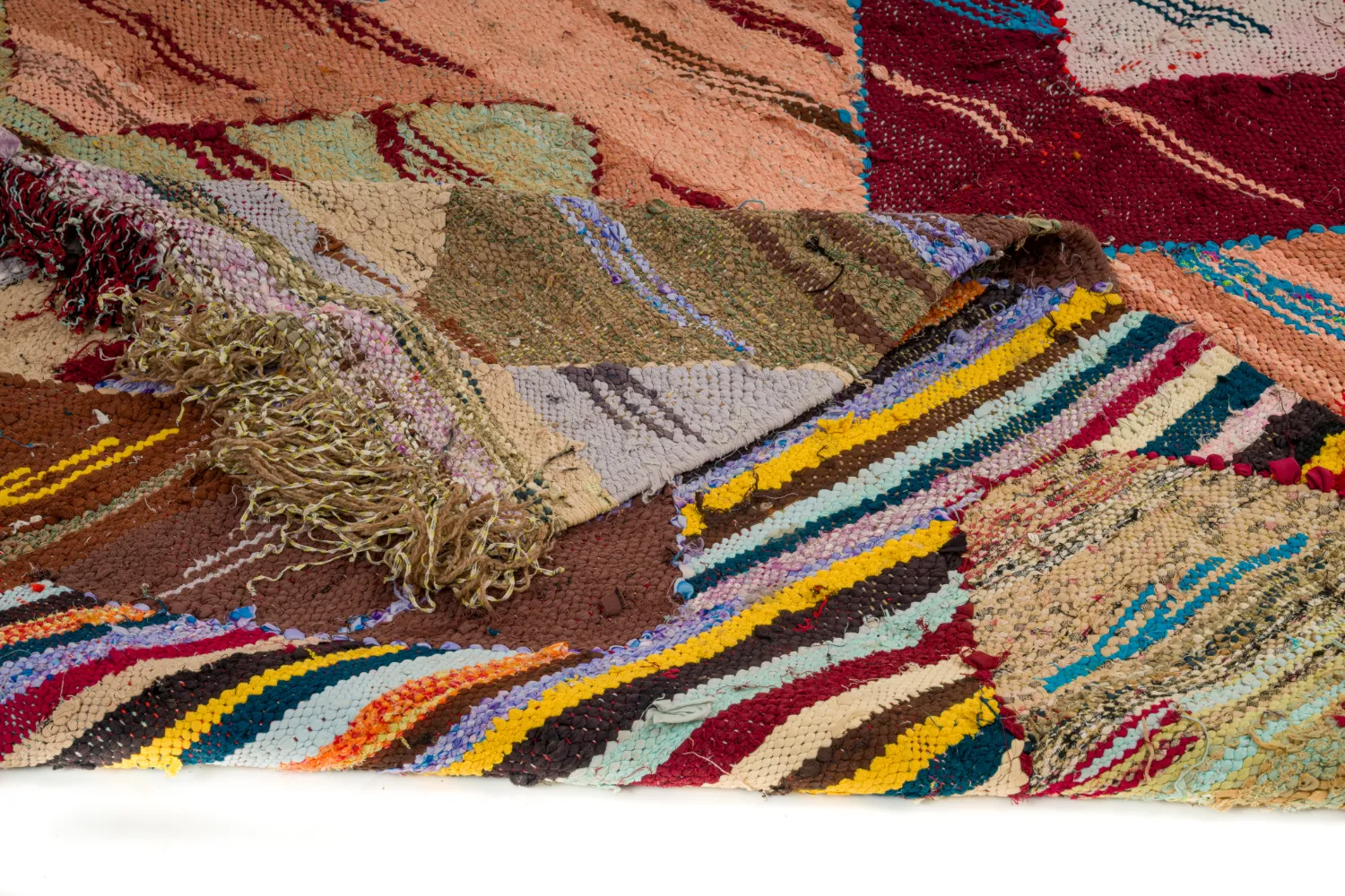 Marokkói Boucherouite szőnyeg 160 x 295 cm