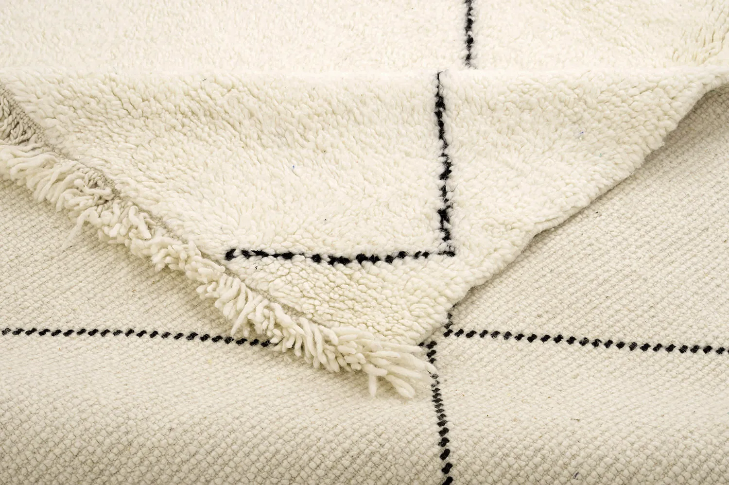 Marokkói Beni Ourain Kelim szőnyeg 195 x 295 cm