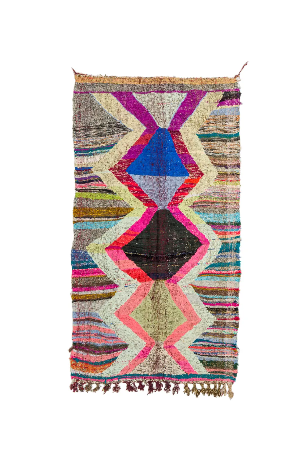 Marokkói Boucherouite szőnyeg 125 x 225 cm