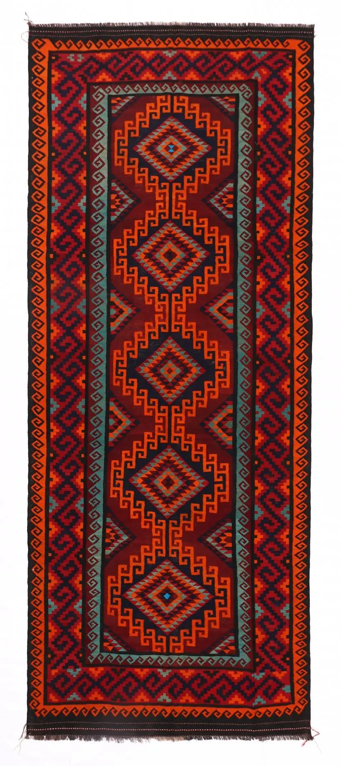 Orientális kilim szőnyeg 424 x 175 cm