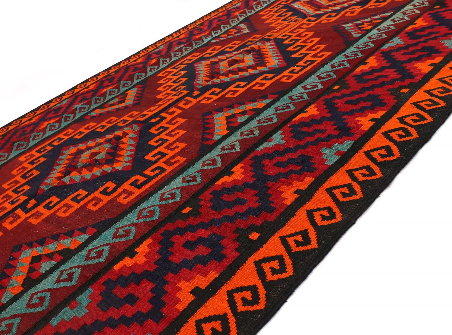 Orientális kilim szőnyeg 424 x 175 cm