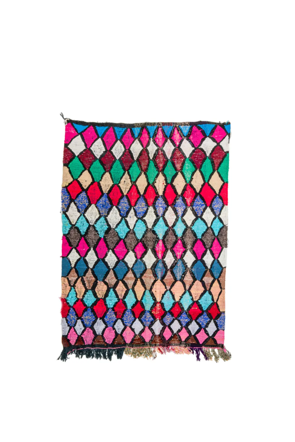 Marokkói Boucherouite szőnyeg 155 x 205 cm