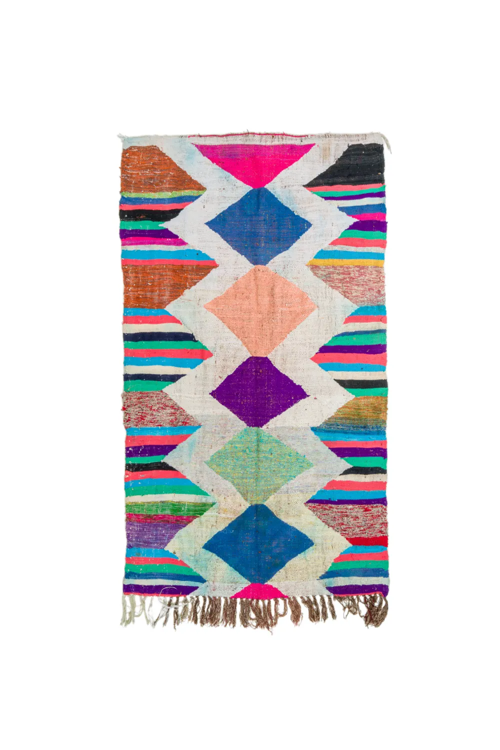 Marokkói Boucherouite szőnyeg 130 x 230 cm