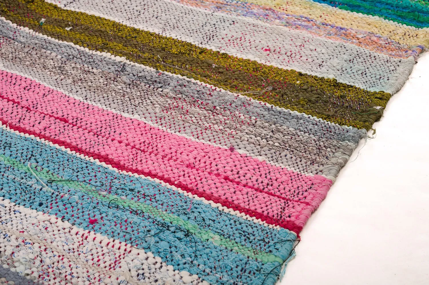 Marokkói Boucherouite szőnyeg 145 x 295 cm