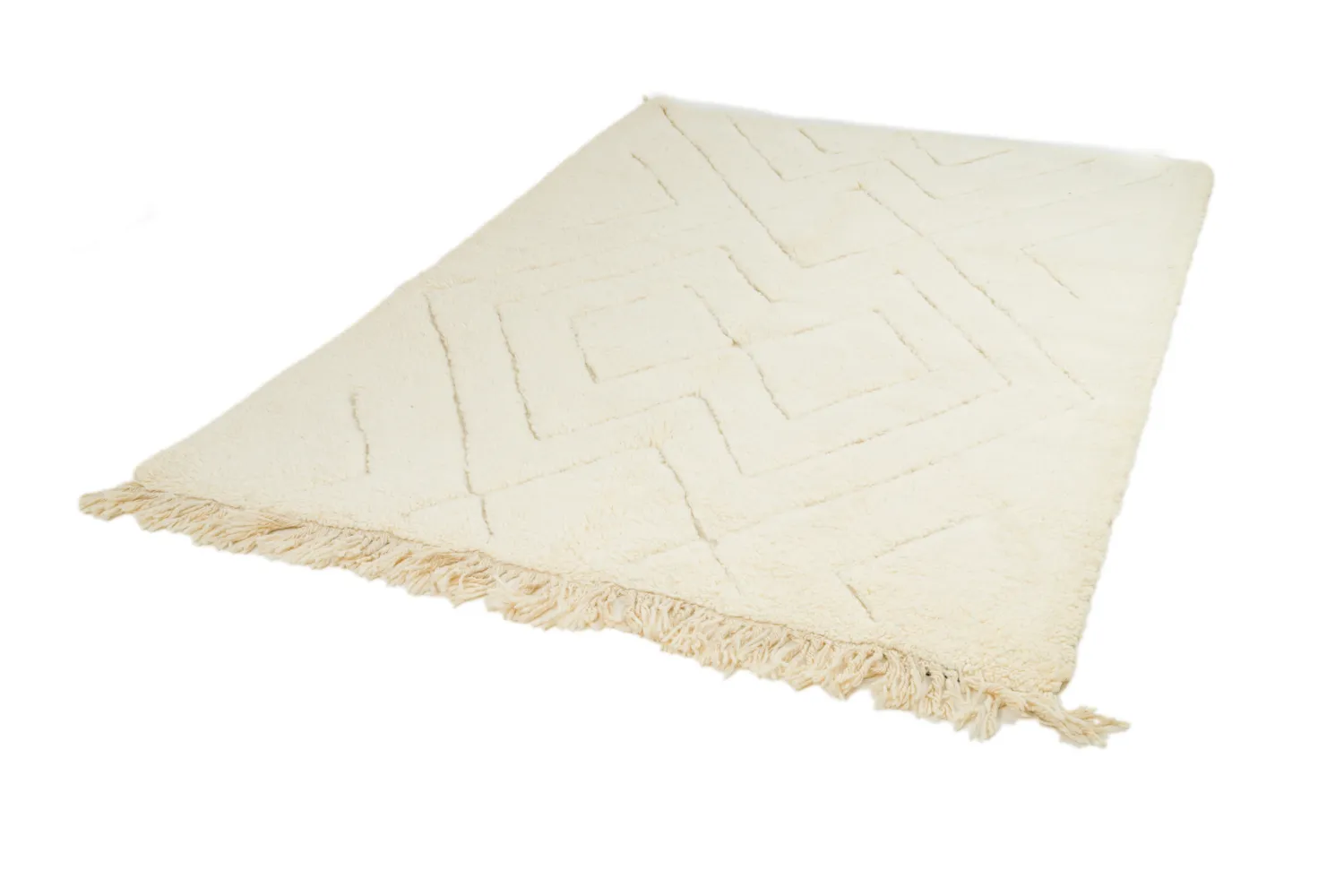 Marokkói Beni Ourain Kelim szőnyeg 165 x 235 cm